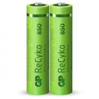 Аккумулятор Gp AAA 85AAAHC-UC2 ReCyko R03 850mAh * 2 (85AAAHCB / 4891199186615) изображение 2