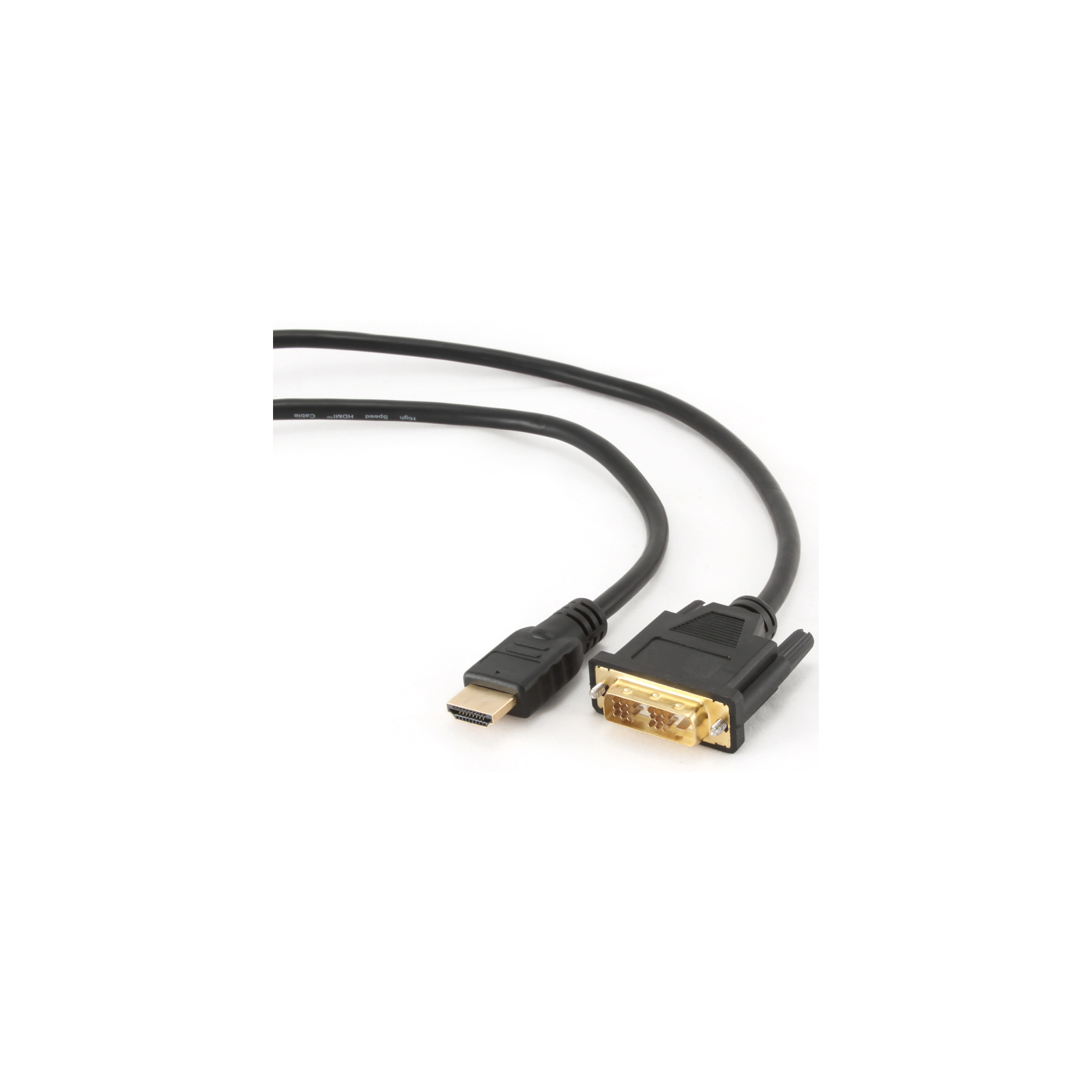 Кабель мультимедійний HDMI to DVI 18+1pin M, 10.0m Cablexpert (CC-HDMI-DVI-10MC)
