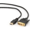 Кабель мультимедійний HDMI to DVI 18+1pin M, 10.0m Cablexpert (CC-HDMI-DVI-10MC)