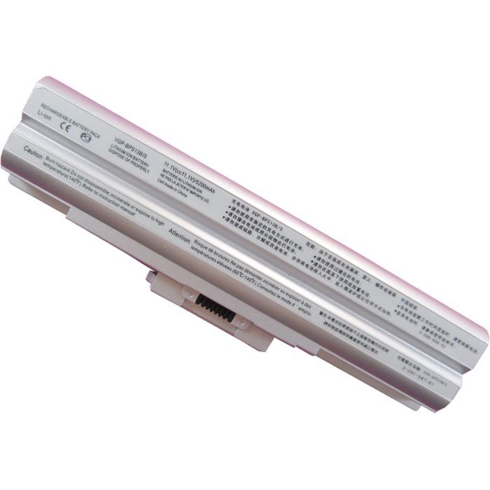 Аккумулятор для ноутбука Sony VGP-BPS13AS VAIO VGN-FW, 5200mAh, 6cell, 11.1V (A41420) изображение 2