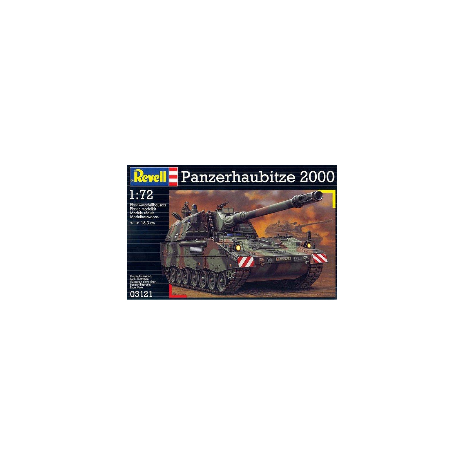 Сборная модель Revell Бронированая гаубица Panzerhaubitze PzH 2000 1:72 (3121)