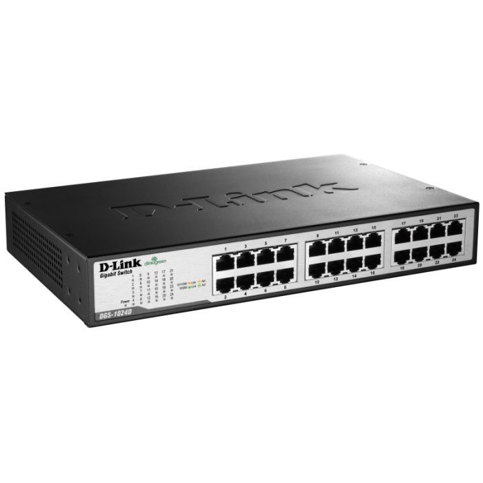 Комутатор мережевий D-Link DGS-1024D зображення 2
