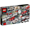 Конструктор LEGO Speed Champions Porsche Hybrid and K Pit Lane (75876) изображение 3