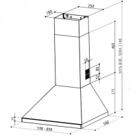 Вытяжка кухонная Faber STRIP EG8 PB AV/BRA A60 изображение 2