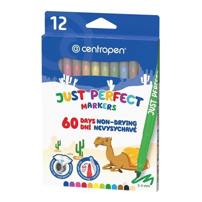 Фломастеры Centropen 2510 Perfect, 12 colors (2510/12)