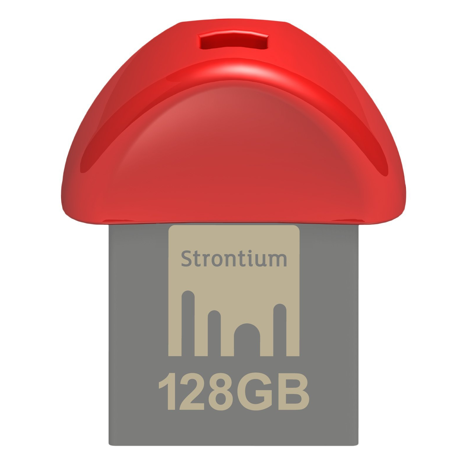 USB флеш накопитель Strontium Flash 128GB NANO RED USB 3.0 (SR128GRDNANOZ)