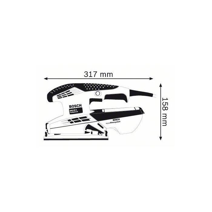 Шліфувальна машина Bosch GSS23A (0.601.070.400) зображення 3