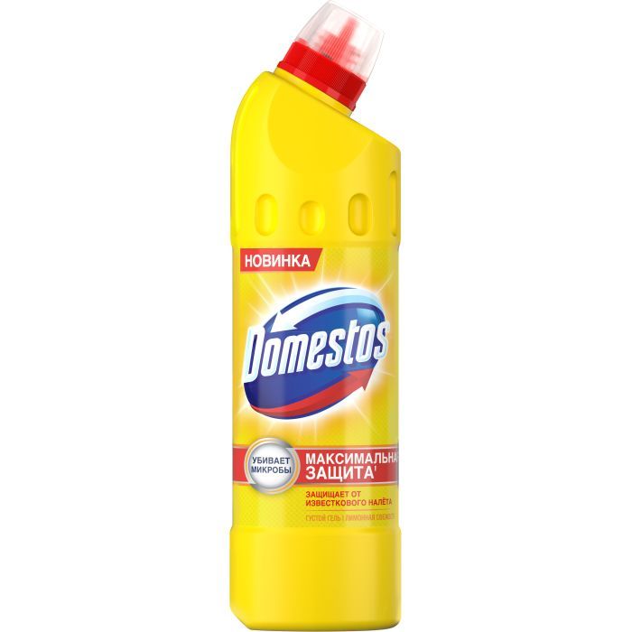 Жидкость для чистки ванн Domestos Лимонная Свежесть 1 л (8717163094921)