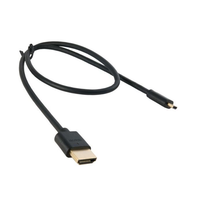 Кабель мультимедийный HDMI A to HDMI D (micro), 0.5m Extradigital (KBD1678)