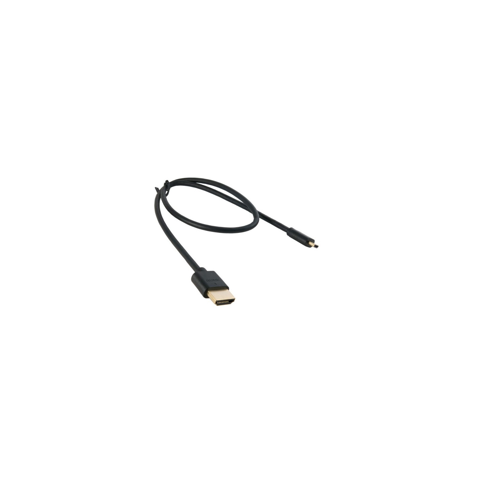 Кабель мультимедійний micro HDMI to HDMI 0.5m Extradigital (KBD1678)