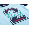 Набор детской одежды Breeze футболка с пуговичками с шортами (8922-80B-blue) изображение 6