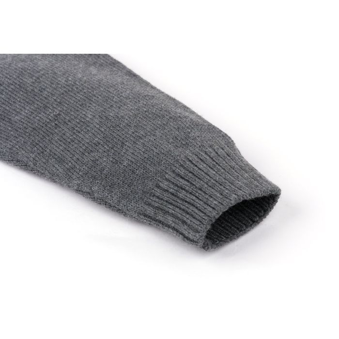 Кофта дитяча Na на блискавці в'язана (AFB1213-116B-gray) зображення 5