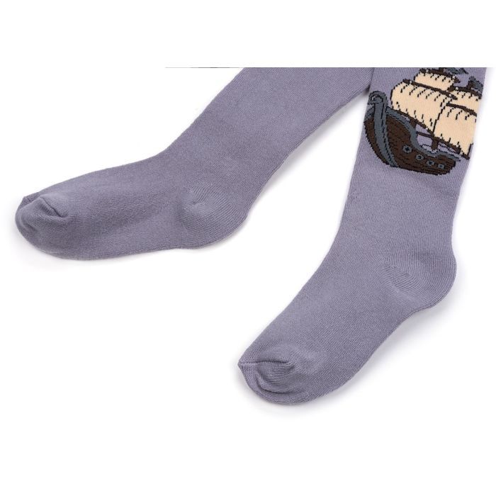 Колготки детские BNM с парусником (M0C0301-1020-86B-darkgray) изображение 2