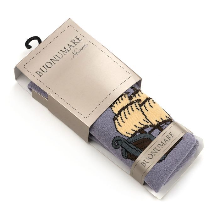 Колготки детские BNM с парусником (M0C0301-1020-86B-darkgray) изображение 4