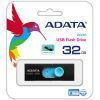 USB флеш накопитель ADATA 32GB UV320 Black/Blue USB 3.1 (AUV320-32G-RBKBL) изображение 4