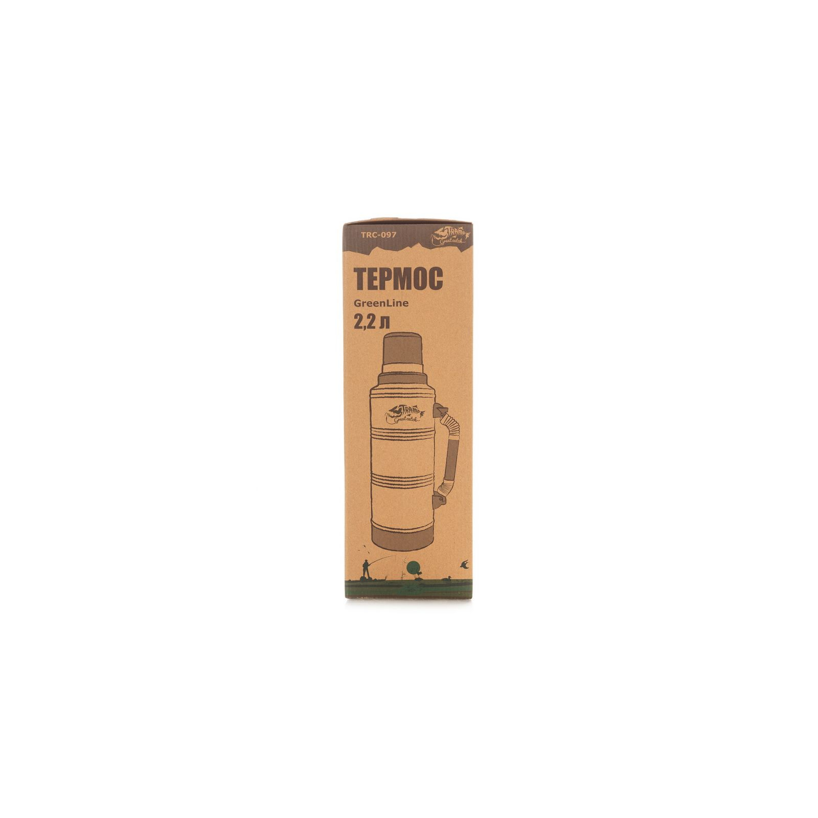 Термос Tramp Greenline 1.5 л (TRC-096) зображення 3