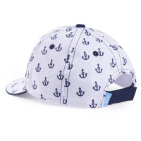 Кепка детская Kitti с якорями (Y8110-2-48B-white) изображение 2
