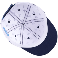 Кепка детская Kitti с якорями (Y8110-2-48B-white) изображение 3