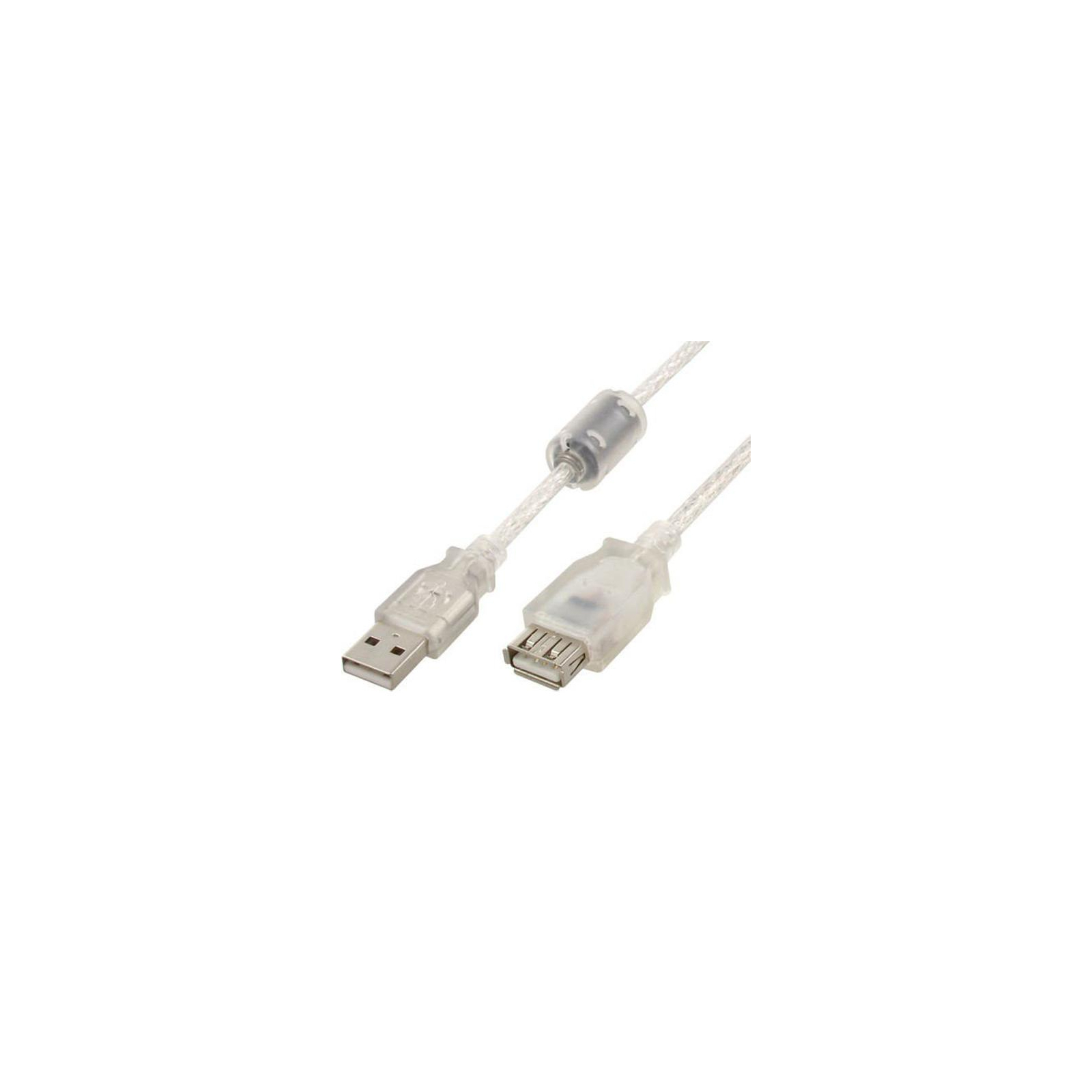 Дата кабель USB 2.0 AM/AF 0.75m Cablexpert (CCF-USB2-AMAF-TR-0.75M)