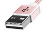 Дата кабель USB 2.0 AM to Micro 5P 1.0m Rose Golden ADATA (AMUCAL-100CMK-CRG) изображение 3