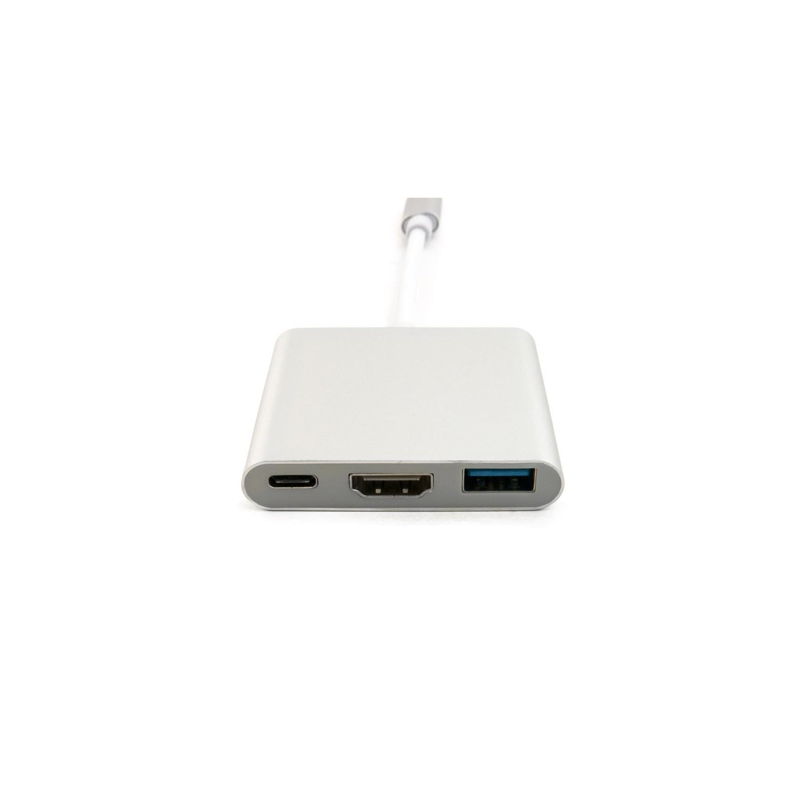 Порт-реплікатор Extradigital USB Type-C to HDMI/USB 3.0/Type-C (0.15m) (KBH1691) зображення 2