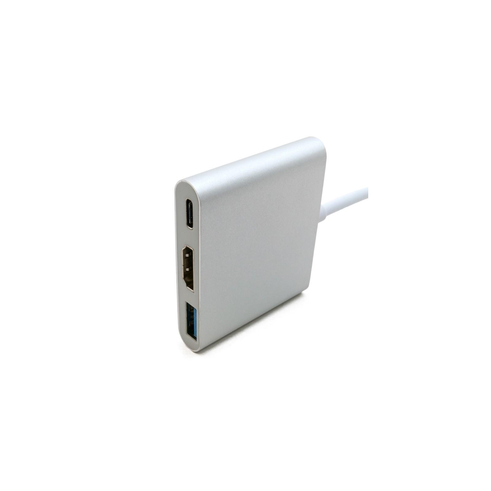Порт-реплікатор Extradigital USB Type-C to HDMI/USB 3.0/Type-C (0.15m) (KBH1691) зображення 4
