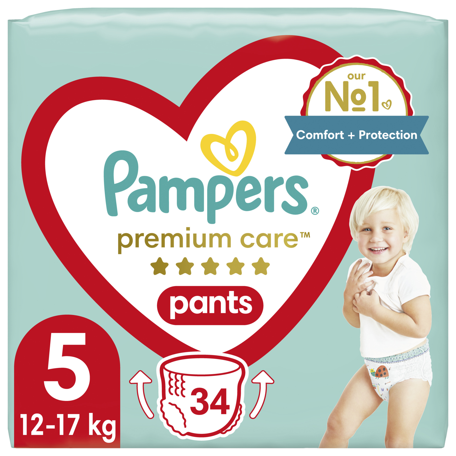 Підгузки Pampers Premium Care Pants Junior 5, 52 шт (8001090760036)