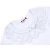 Кофта дитяча Matilda з мереживною оборкою (8430-164G-white) зображення 3