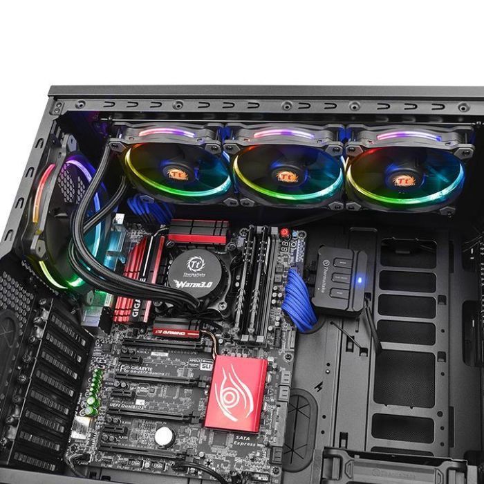 Система жидкостного охлаждения ThermalTake Water 3.0 Riing RGB 360 (CL-W108-PL12SW-A) изображение 11