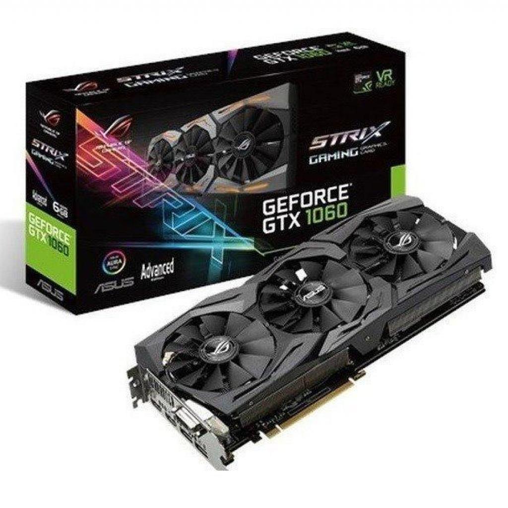 Відеокарта ASUS GeForce GTX1060 6144Mb ROG STRIX Advanced Edition (ROG-STRIX-GTX1060-A6G-GAMING)