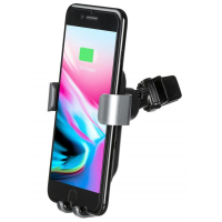 Зарядное устройство 2E Gravity Car Mount Wireless Charger, 10W, black (2E-WCQ01-05) изображение 4