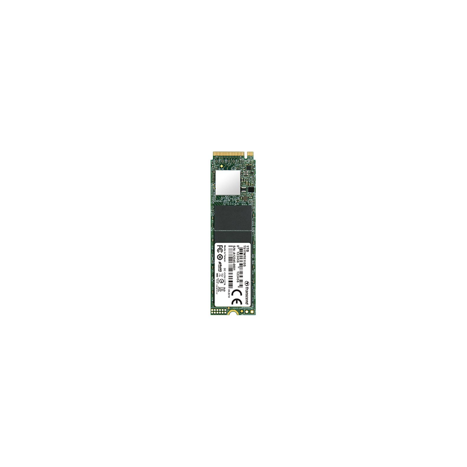 Накопитель SSD M.2 2280 256GB Transcend (TS256GMTE110S) изображение 3