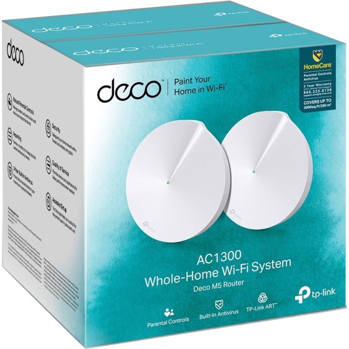 Точка доступу Wi-Fi TP-Link DECO-M5-2-PACK зображення 8