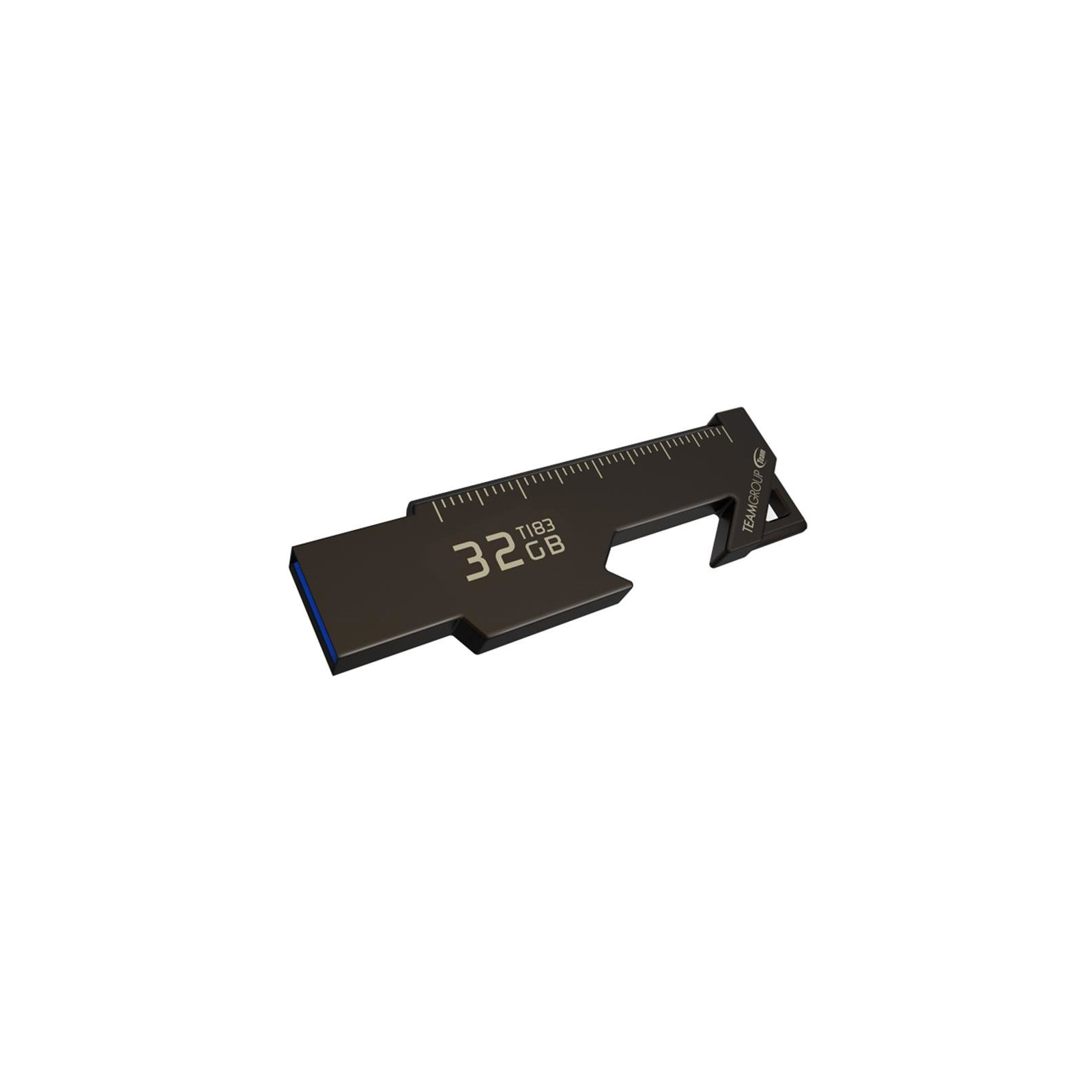 USB флеш накопичувач Team 32GB T183 Black USB 3.1 (TT183332GF01) зображення 2