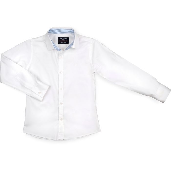 Рубашка детская Breeze для школы (G-326-140B-white)