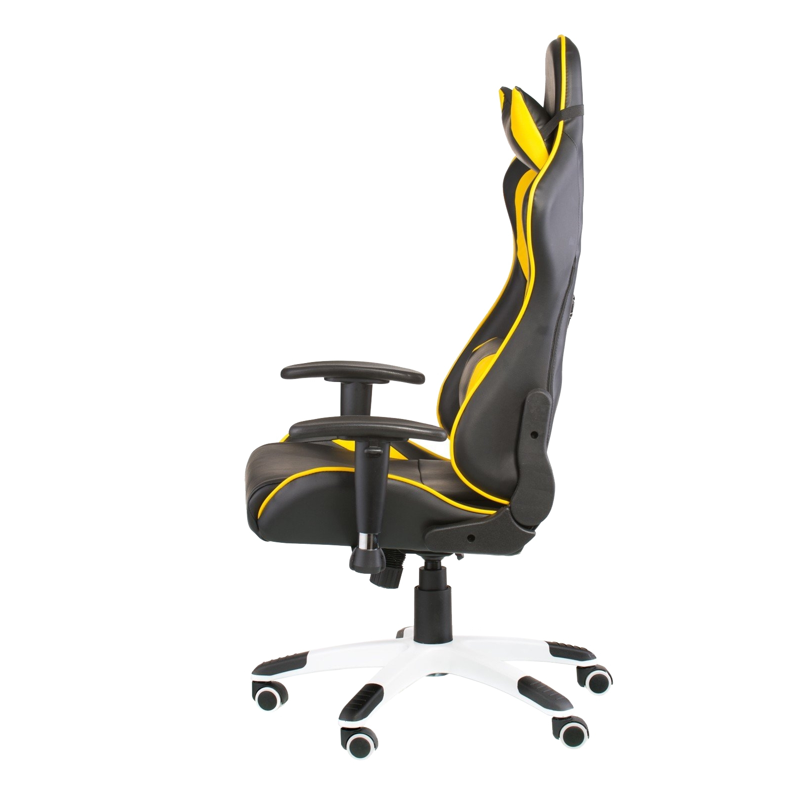 Кресло игровое Special4You ExtremeRace black/yellow (E4756) изображение 2