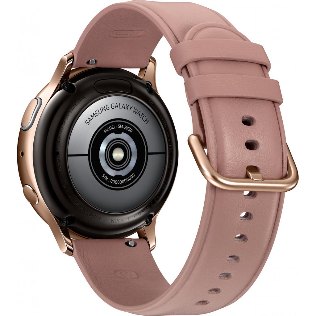 Смарт-часы Samsung SM-R830S/4 (Galaxy Watch Active2 40mm SS) Gold (SM-R830NSDASEK) изображение 4