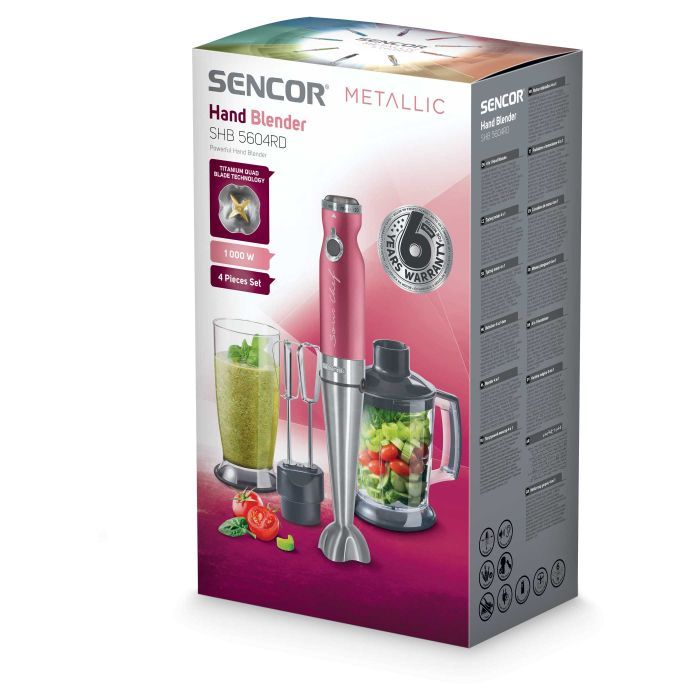 Блендер Sencor SHB5604RD изображение 9