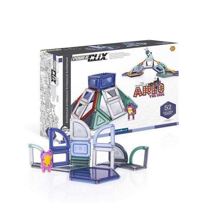 Конструктор Guidecraft PowerClix Explorer Series Архитектура 52 детали (G9472)