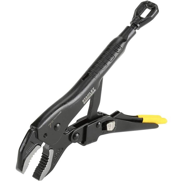 Кліщі Stanley з фіксацієй (пинци) вигнуті губки 240 мм посилені FatMax (FMHT0-74886) зображення 2