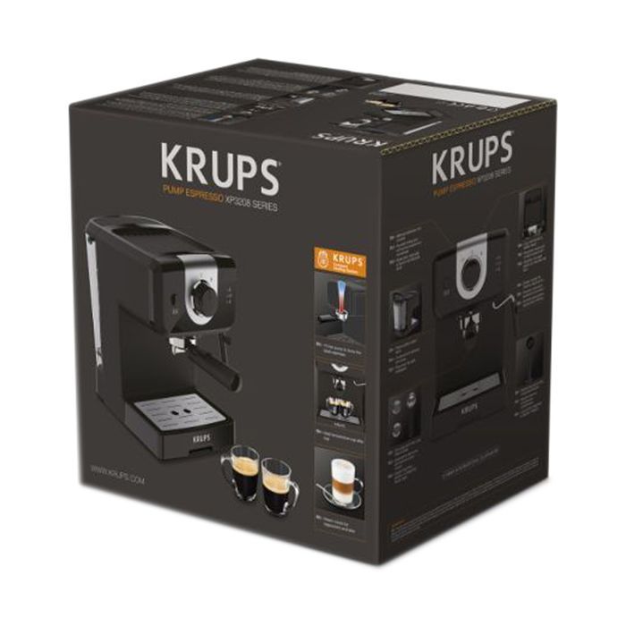 Рожковая кофеварка эспрессо Krups XP320830 изображение 6