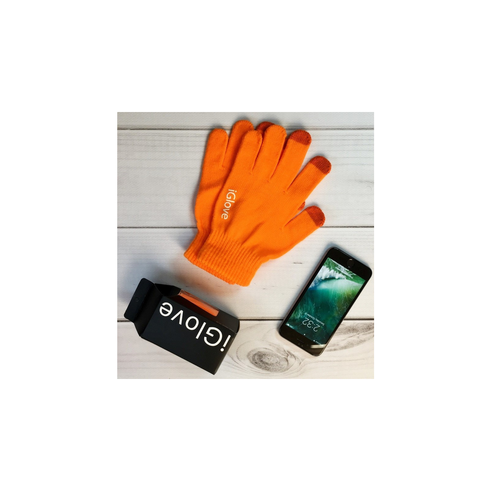 Перчатки для сенсорных экранов iGlove Orange (4822356754398) изображение 3