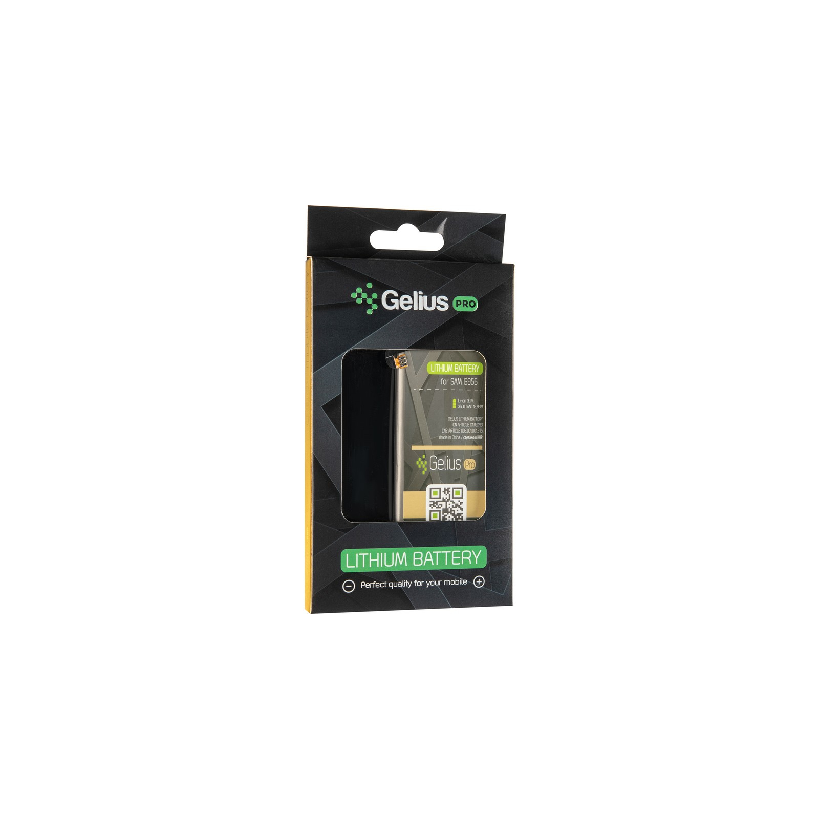 Акумуляторна батарея Gelius Pro Samsung G955 (S8 Plus) (EB-BG955ABE) (2600mAh) (75029) зображення 4