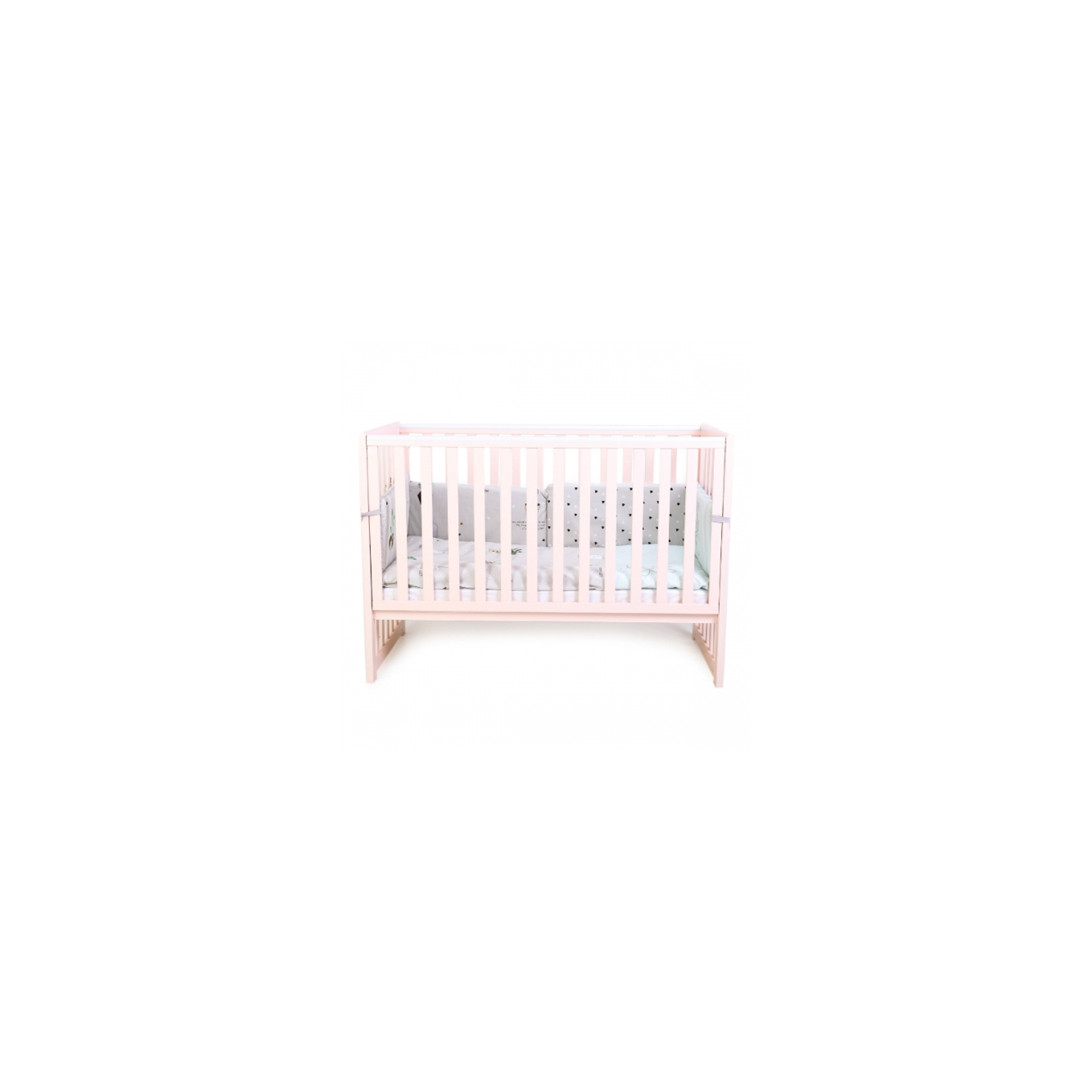 Кроватка Верес ЛД-13 Розовая без ящика (13.1.1.20.30) изображение 4