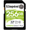 Карта памяти Kingston 256GB SDXC class 10 UHS-I U3 Canvas Select Plus (SDS2/256GB)