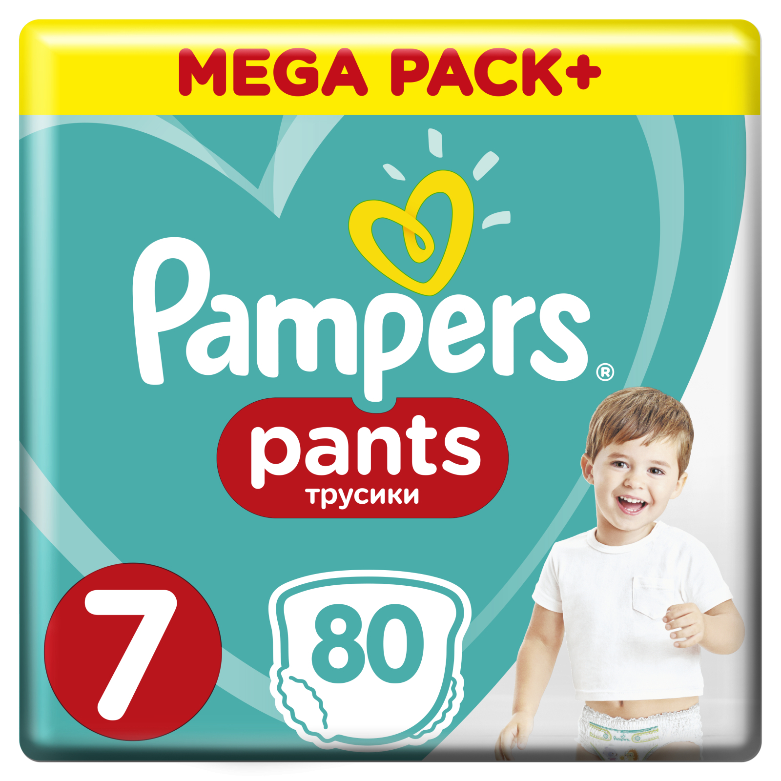 Підгузки Pampers Pants Розмір 7, 17+ кг, 40 шт (8001841133737)