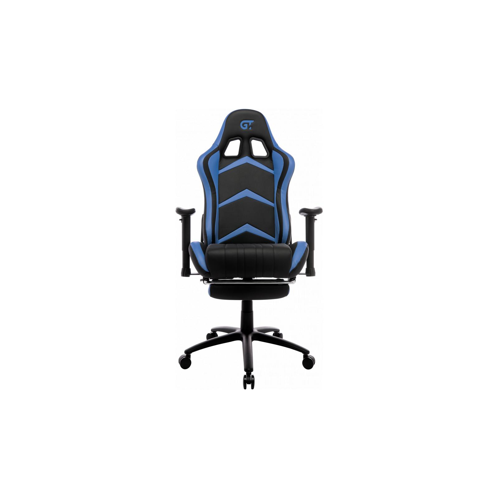Крісло ігрове GT Racer X-2534-F Black/Blue зображення 2