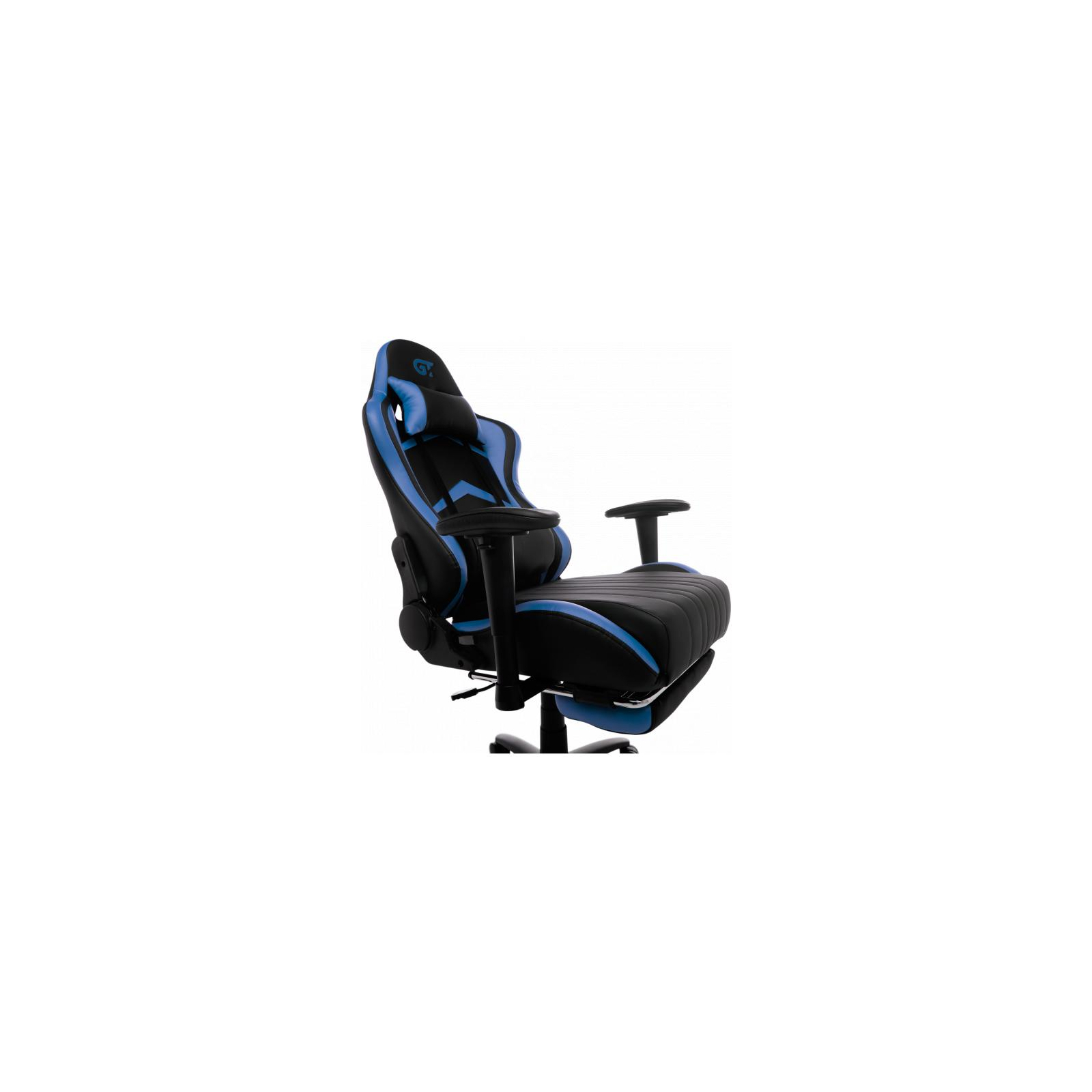 Кресло игровое GT Racer X-2534-F Black/Blue изображение 8