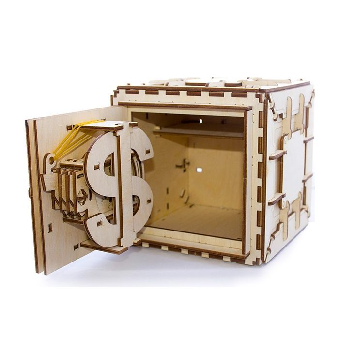 Конструктор Ugears механический Сейф (70011) изображение 3