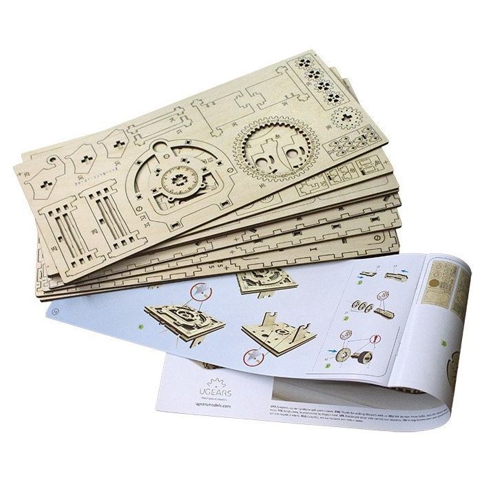 Конструктор Ugears механический Сейф (70011) изображение 4
